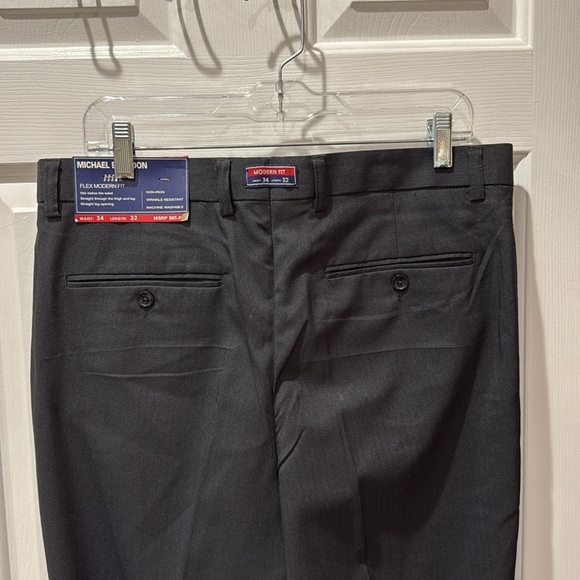 Men’s Classic Black Dress Pants Size 34/32 - Picture 5 of 6